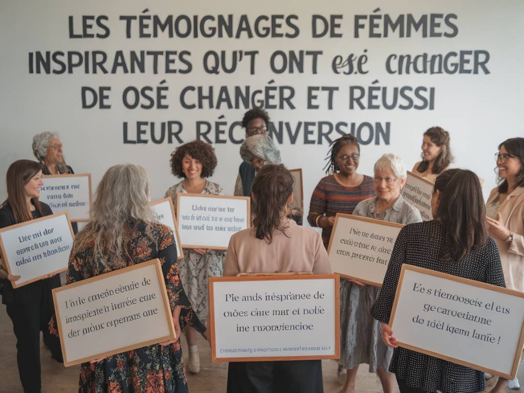 Les témoignages de femmes inspirantes qui ont osé changer de carrière et réussi leur reconversion